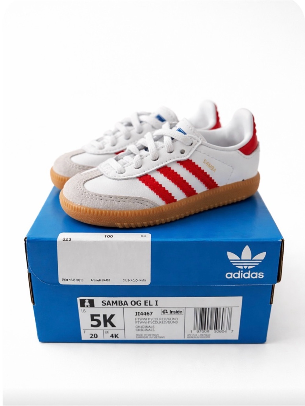 Adidas Samba toddler sneakers